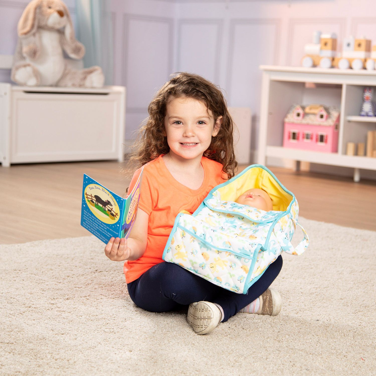 melissa and doug bassinet playset