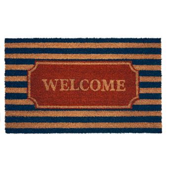 Achim Welcome Aboard Printed Coir Door Mat - 18" x 30"