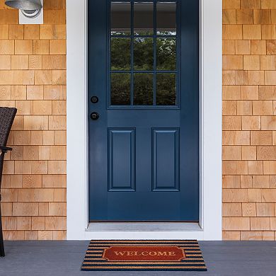Achim Welcome Aboard Printed Coir Door Mat - 18" x 30"