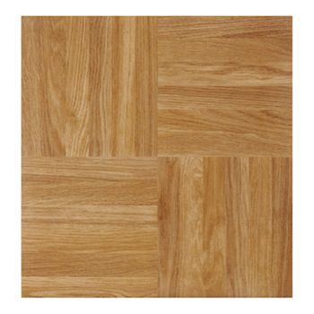 Achim Sterling Square Parquet 20 Piece Self Adhesive Vinyl Floor