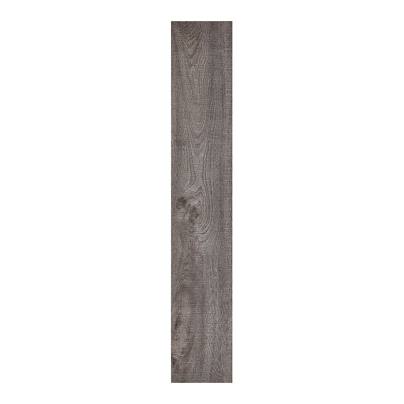 Achim Sterling Rustic 10-piece Self Adhesive Vinyl Floor Planks, Grey, 6X36