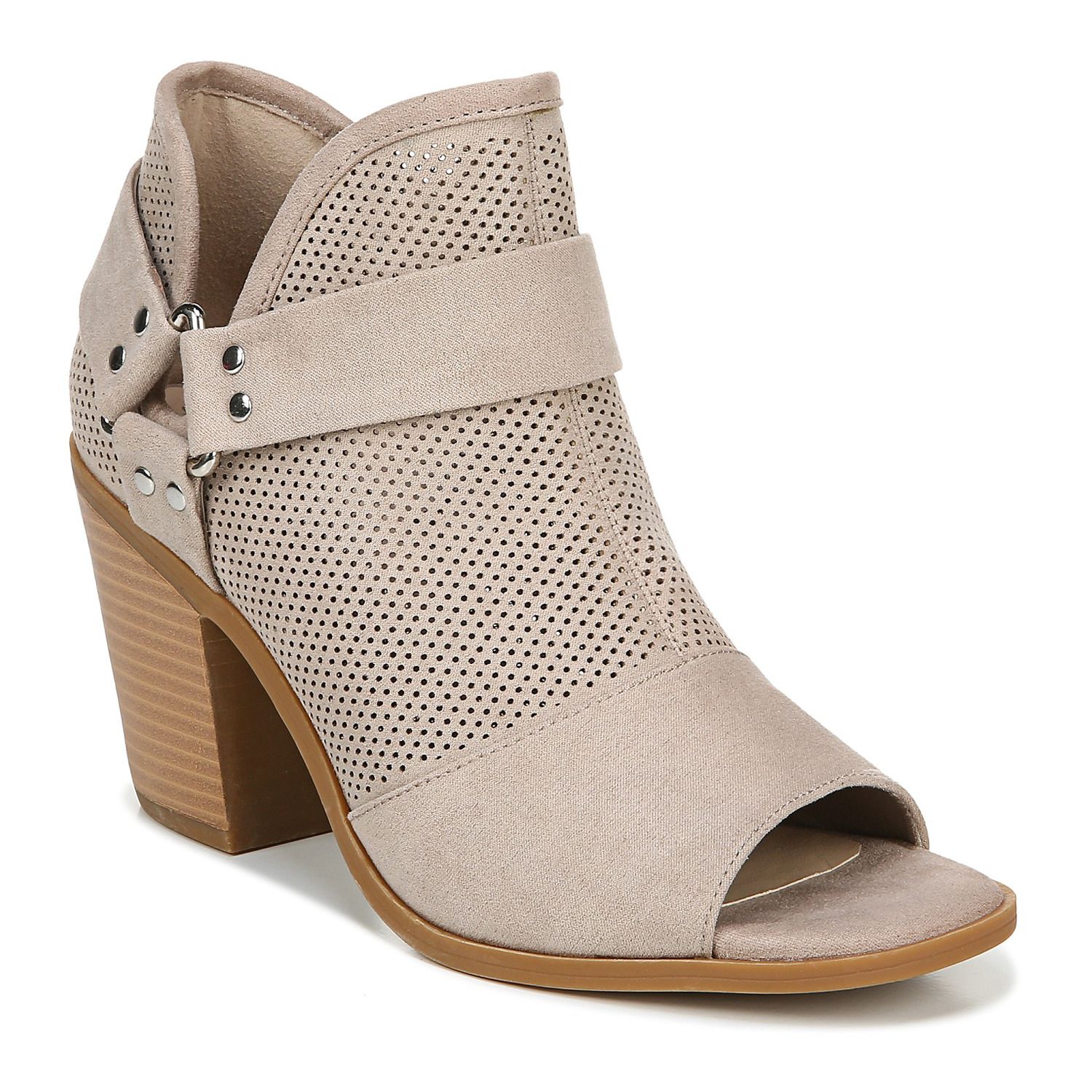kohls peep toe booties