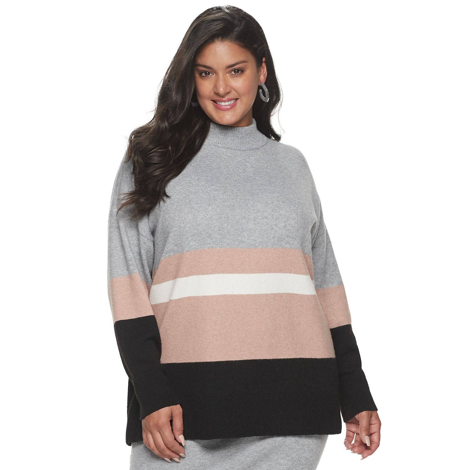 kohls plus size sweaters