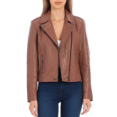 Bagatelle genuine leather jacket hotsell