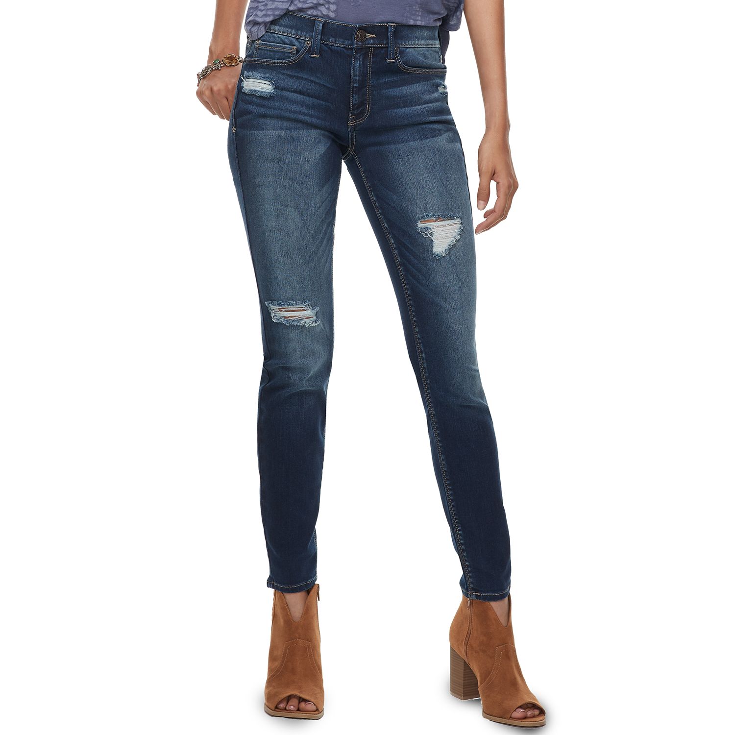 mudd flx stretch skinny jeans