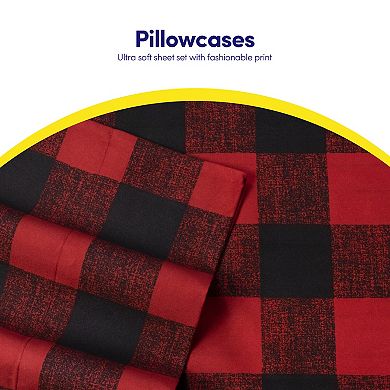 1500 Buffalo Plaid Sheet Set