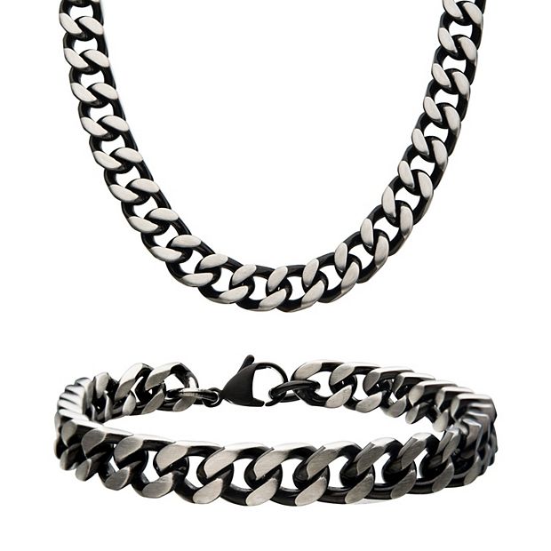 Black Metal Chain Jewelry Making  Black Curb Chain Jewelry - 5m