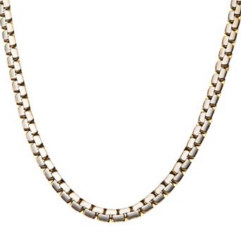 DANTE Men's Stainless Steel Curb Chain Necklace