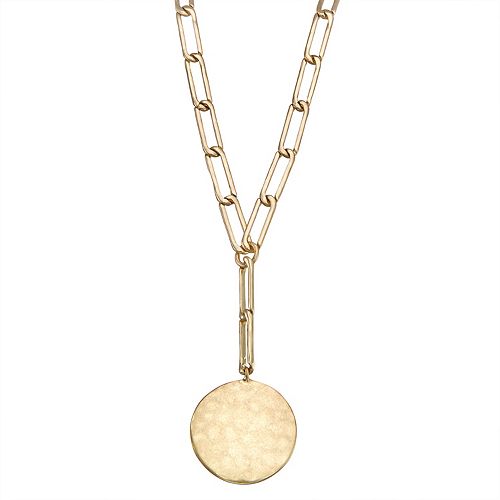 Bella Uno Link Disc Necklace