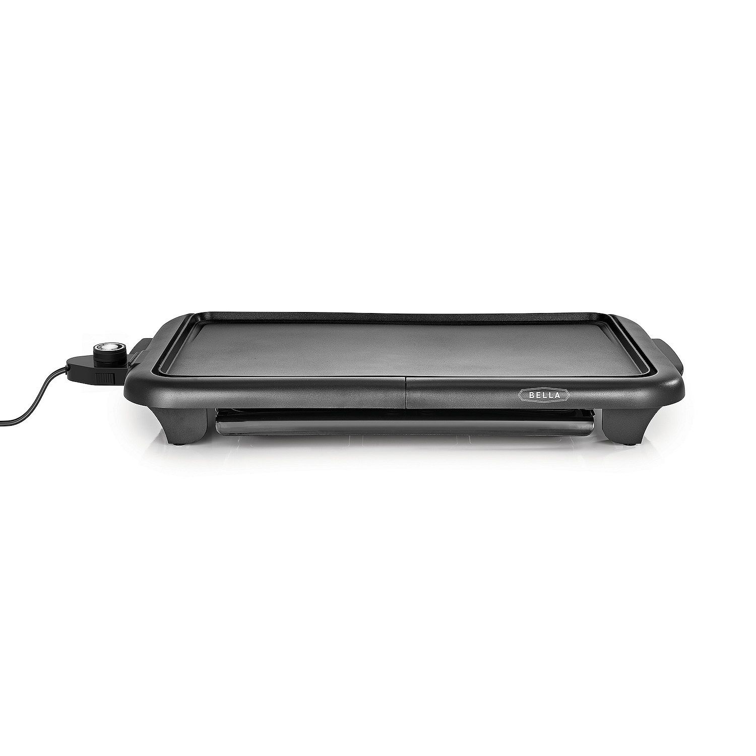 Photo 1 of **DAMAGED** Bella 10.5" x 18.5" Electric Griddle with Warming Tray
