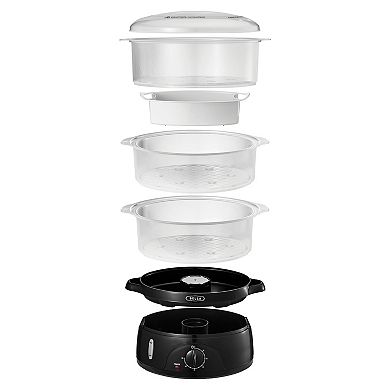 Bella 9.5-qt. 3-Tier Food Steamer