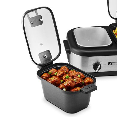 TRU Triple Slow Cooker / Buffet Server