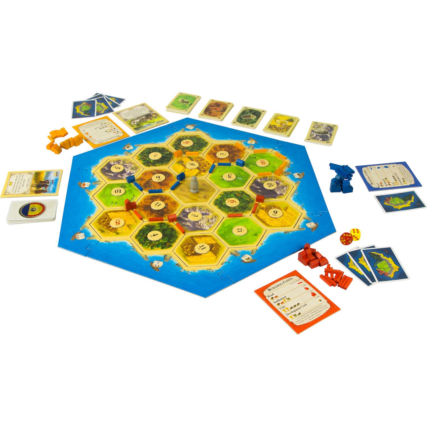 Settlers of Catan is one of the best family board games