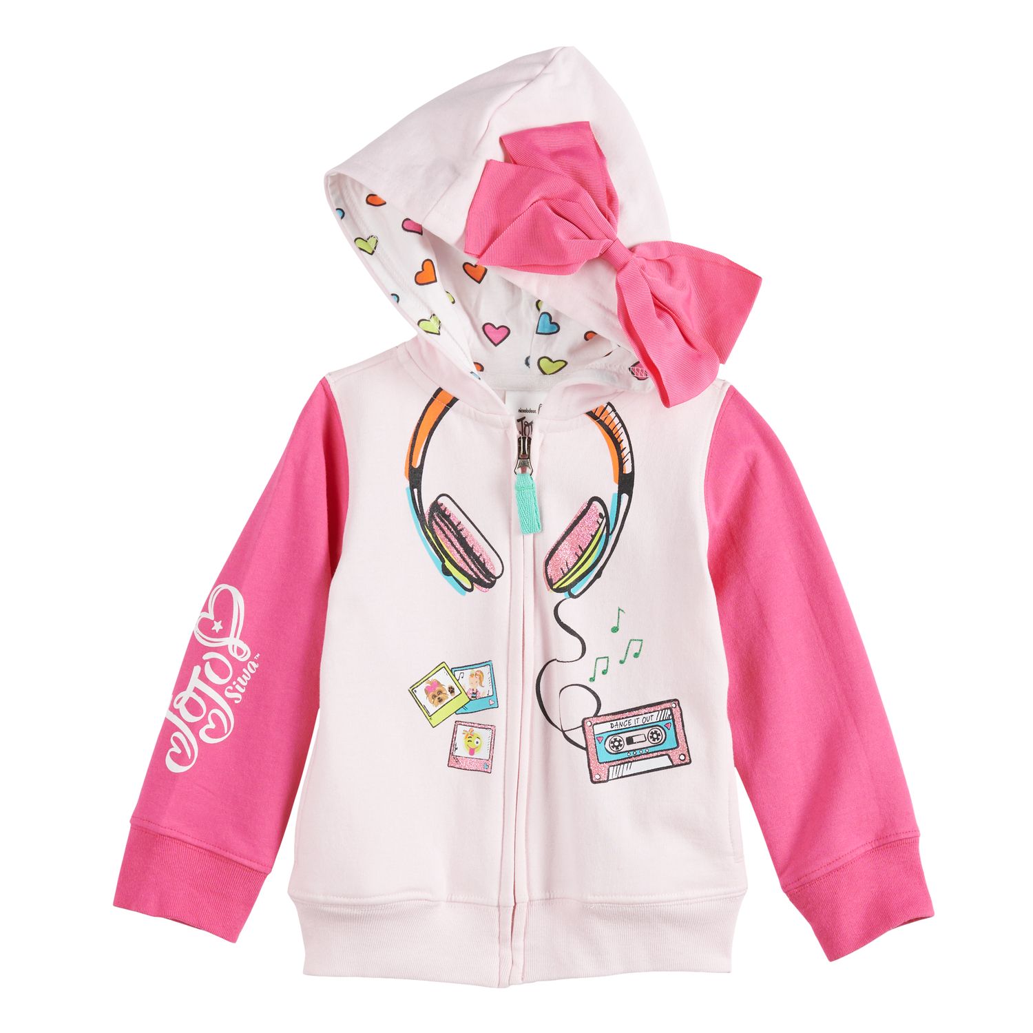 jojo siwa zip up hoodie