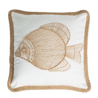 Safavieh Nilam Fish Throw Pillow