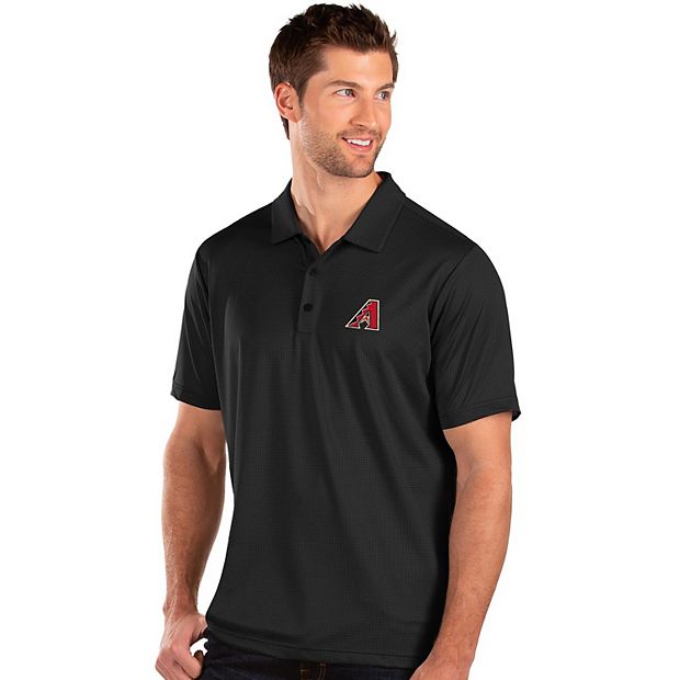 Men s Antigua Arizona Diamondbacks Black Balance Polo