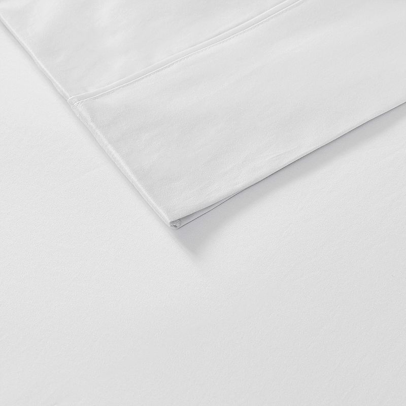 Madison Park 525 Thread Count Sheet Set, White, Queen