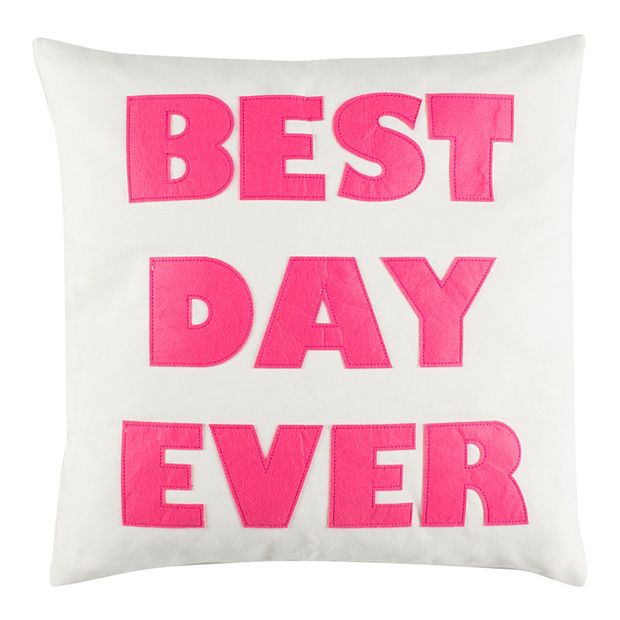 Best day shop ever pillow