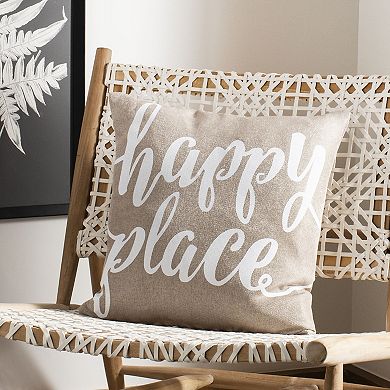 Safavieh Happy Place Throw Pillow