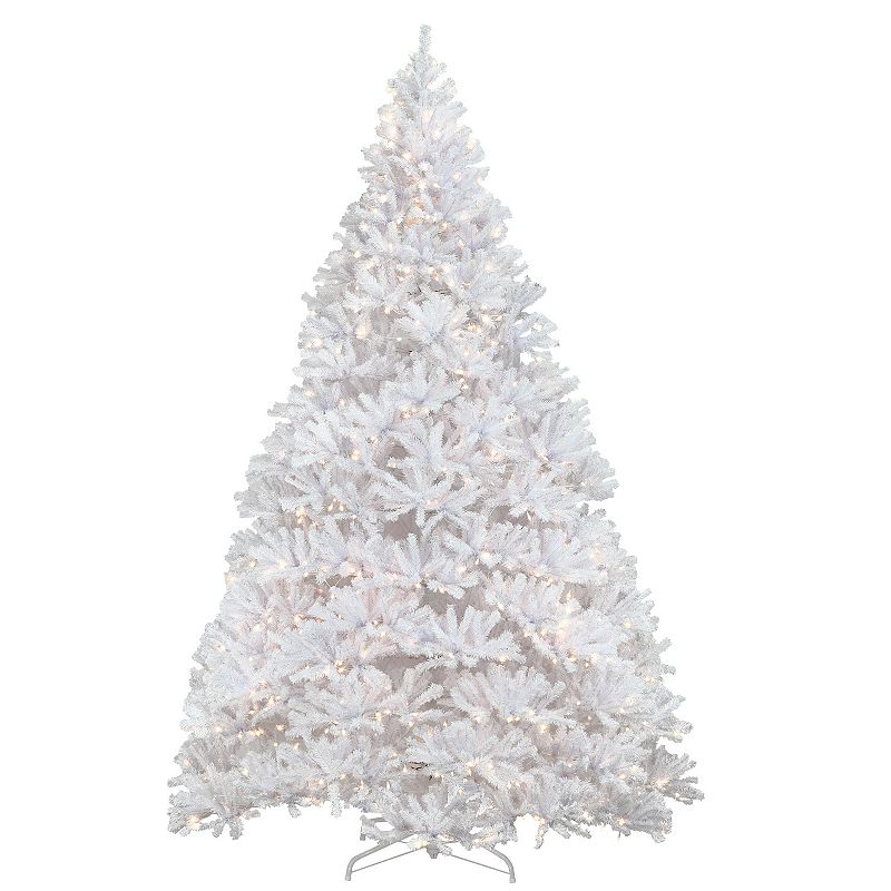 National Tree Company 12-ft. Pre-Lit Kingswood White Fir Christmas Tree