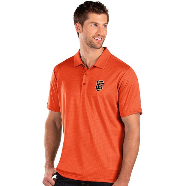 San Francisco Giants Cutter & Buck Virtue Eco Pique Micro Stripe Recycled  Mens Polo - Cutter & Buck