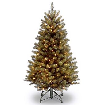 National Tree Company 5 ft. North Valley Spruce Tree with Clear Lights