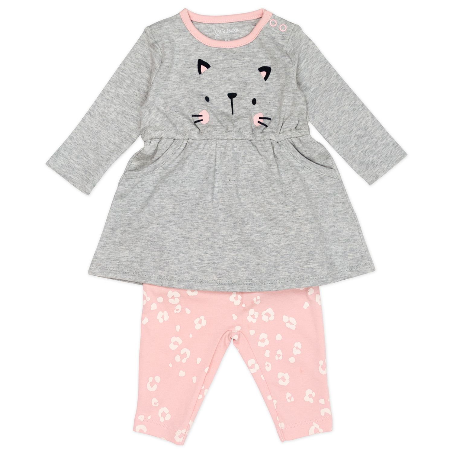 baby girl dress and legging set