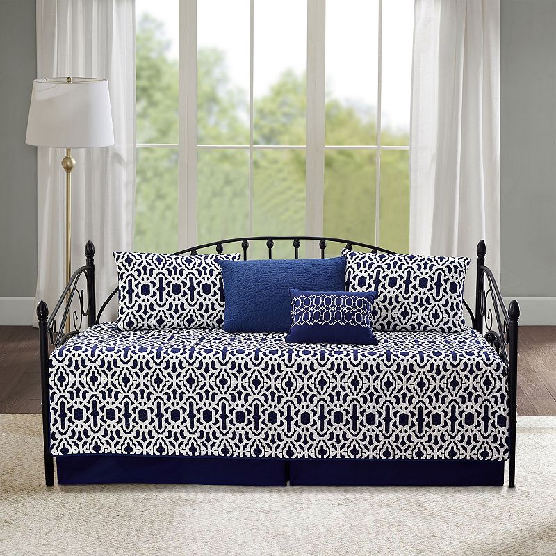 51150966 Serenta Montegomery 6-Piece Quilted Daybed, Blue,  sku 51150966