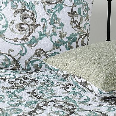 Serenta Ravello Scroll 6-Piece Quilted Daybed