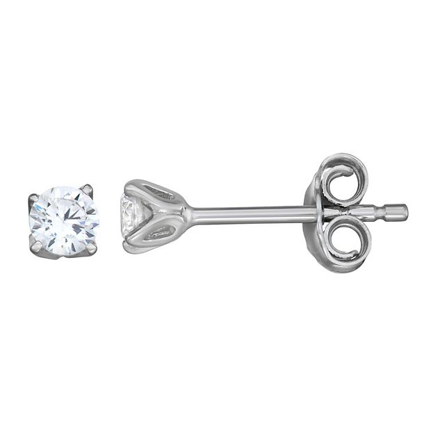 1/3 CT. T.W. Certified Lab-Created Diamond Solitaire Stud Earrings