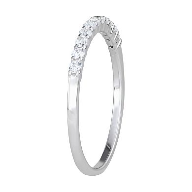 Made For You 10k White Gold 1/4 Carat T.W. IGL Certified Lab-Grown Diamond Engagement Ring