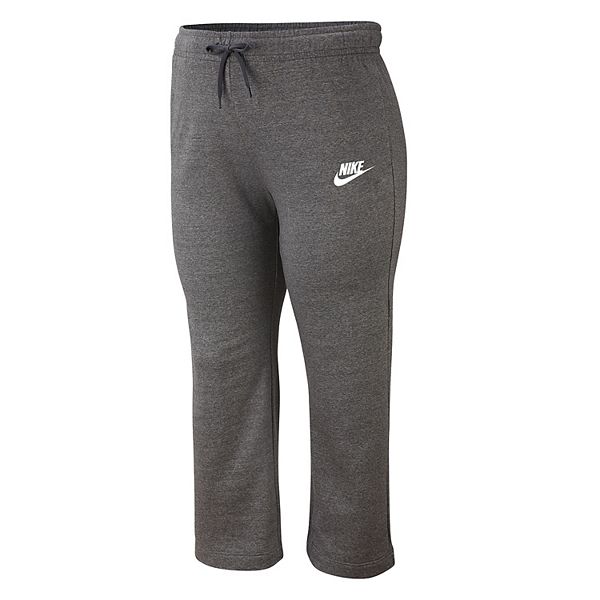 Plus Size Nike Fleece Straight-Leg Pants