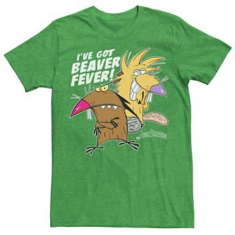 Men's Angry Beavers I've Got Beaver Fever Portrait Tee