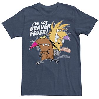 Men's Angry Beavers I've Got Beaver Fever Portrait Tee