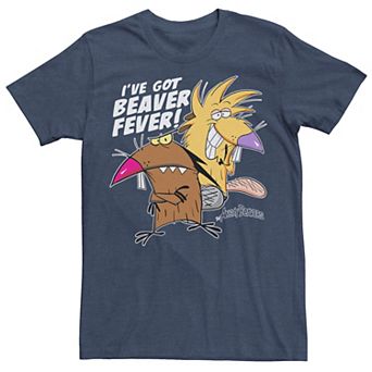 Men's Angry Beavers I've Got Beaver Fever Portrait Tee