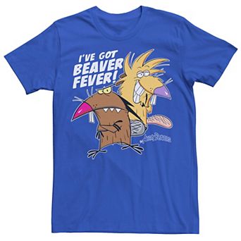 Men's Angry Beavers I've Got Beaver Fever Portrait Tee