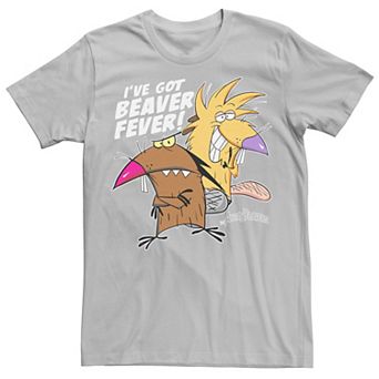 Men's Angry Beavers I've Got Beaver Fever Portrait Tee