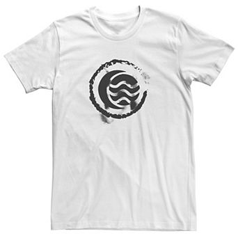 Men's The Last Airbender Water Nation Spray Paint Stencil Tee