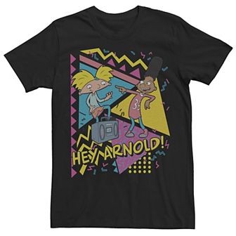 Men's Hey Arnold Retro Geometric Tee