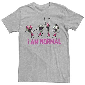 Men's Invader Zim I Am Normal Tee