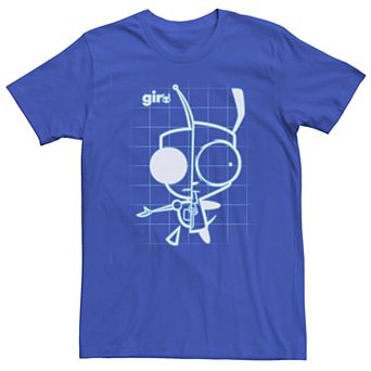 Men's Invader Zim Gir Schematic Tee