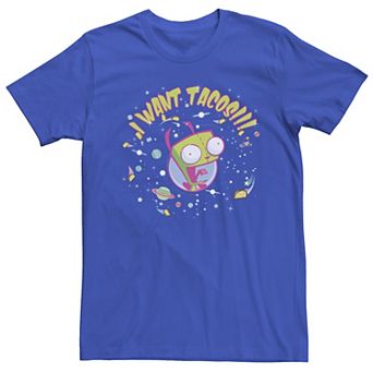 Men's Invader Zim I Want Tacos Tee