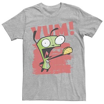 Men's Invader Zim Gir Yum! Paint Smear Tee