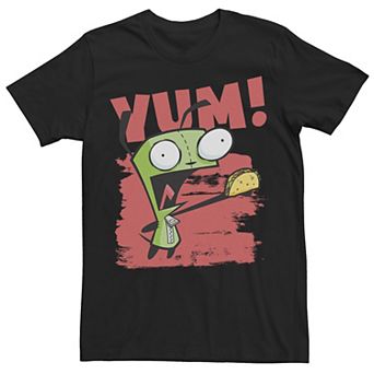 Men's Invader Zim Gir Yum! Paint Smear Tee