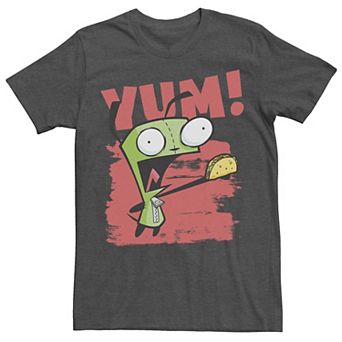 Men's Invader Zim Gir Yum! Paint Smear Tee