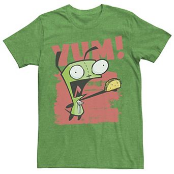 Men's Invader Zim Gir Yum! Paint Smear Tee