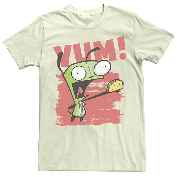 Men's Invader Zim Gir Yum! Paint Smear Tee