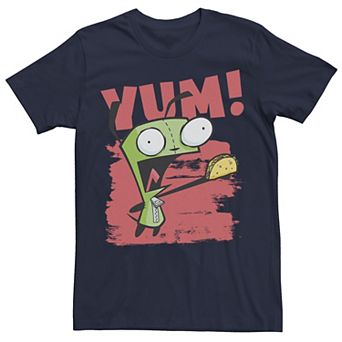 Men's Invader Zim Gir Yum! Paint Smear Tee