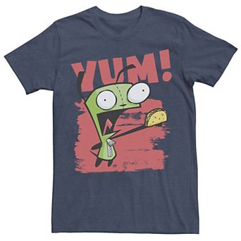 Men's Invader Zim Gir Yum! Paint Smear Tee