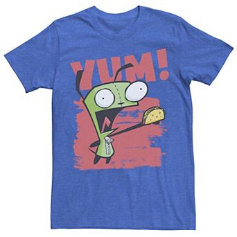 Men's Invader Zim Gir Yum! Paint Smear Tee